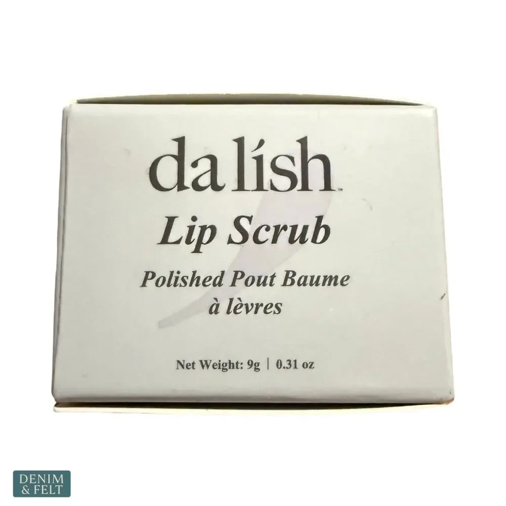 NEW Dalish Cosmetics Lip Scrub Sugar‎ Exfoliating Clean Vegan Lip Polish 9g